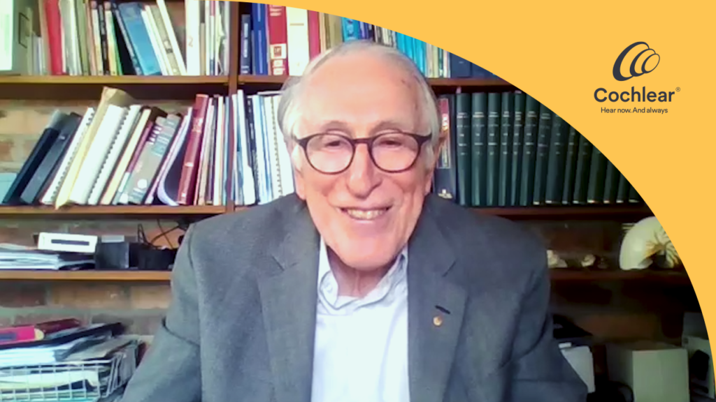 A message from Professor Graeme Clark